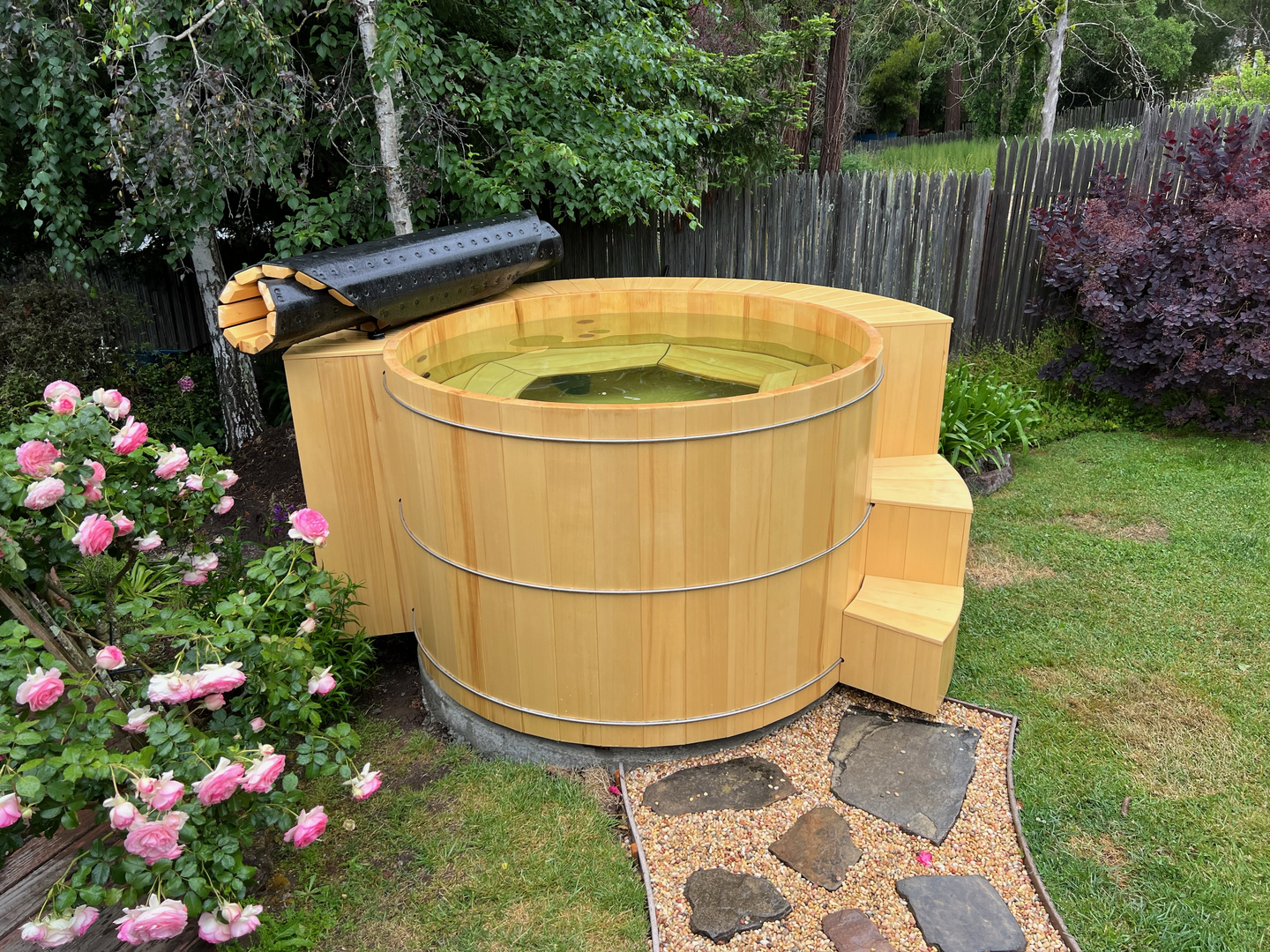 Alaskan Yellow Cedar Hot Tub